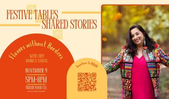 Monica Saigal Takeover: Flavors Without Borders, Festive Tables, and Shared Stories